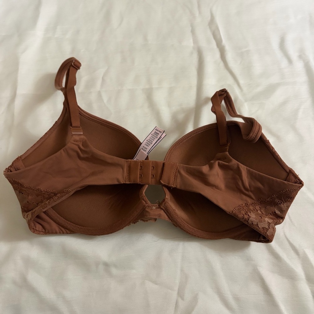 Victoria’s Secret tan lace‎ bra size 32D - Picture 2 of 4
